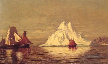 William Bradford Werke - Schiffe und Eisberg William Bradford